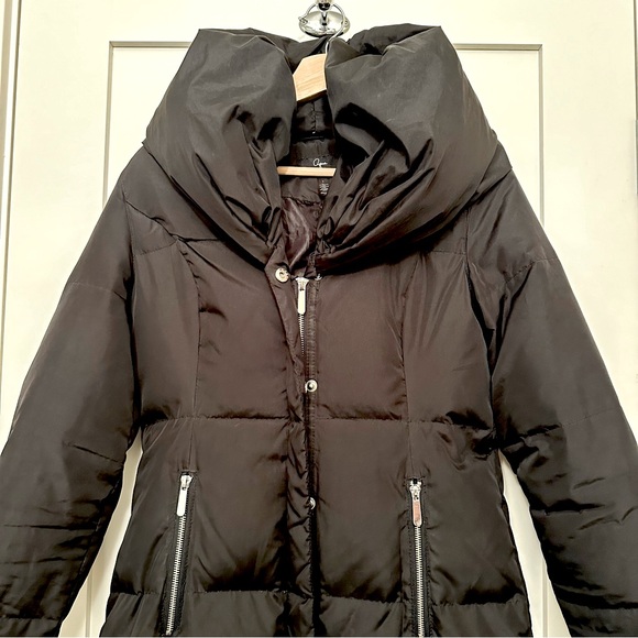 AQUA Bloomingdale’s Long Down-Filled Winter Puffer Coat - Picture 2 of 16